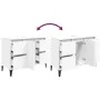 Waschbeckenschrank aus weißem Sperrholz, 80 x 33 x 60 cm von , Badezimmerwaschtische - Ref: Foro24-821276, Preis: 84,87 €, Ra...