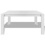 Weißer Esstisch 140x80x75 cm von vidaXL, Küchen- und Esstische - Ref: Foro24-243056, Preis: 128,82 €, Rabatt: %