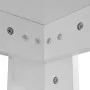 Weißer Esstisch 140x80x75 cm von vidaXL, Küchen- und Esstische - Ref: Foro24-243056, Preis: 128,82 €, Rabatt: %