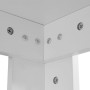 Weißer Esstisch 140x80x75 cm von vidaXL, Küchen- und Esstische - Ref: Foro24-243056, Preis: 131,13 €, Rabatt: %