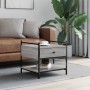 Sonoma gray engineered wood coffee table 50x50x50 cm by , Coffee table - Ref: Foro24-833968, Price: 47,44 €, Discount: %