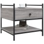 Sonoma gray engineered wood coffee table 50x50x50 cm by , Coffee table - Ref: Foro24-833968, Price: 47,44 €, Discount: %