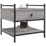 Sonoma gray engineered wood coffee table 50x50x50 cm by , Coffee table - Ref: Foro24-833968, Price: 46,91 €, Discount: %