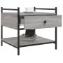 Mesa de centro madera de ingeniería gris Sonoma 50x50x50 cm de , Mesas de centro - Ref: Foro24-833968, Precio: 46,88 €, Descu...