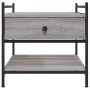 Sonoma gray engineered wood coffee table 50x50x50 cm by , Coffee table - Ref: Foro24-833968, Price: 47,44 €, Discount: %