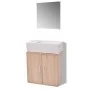 Möbel- und Waschbecken-Set, 3-teilig, in Beige. von vidaXL, Badezimmermöbel - Ref: Foro24-272228, Preis: 131,16 €, Rabatt: %
