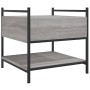 Sonoma gray engineered wood coffee table 50x50x50 cm by , Coffee table - Ref: Foro24-833968, Price: 47,44 €, Discount: %