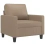 Cappuccino synthetic leather 3-piece sofa set with cushions by , Sofas - Ref: Foro24-3201402, Price: 566,98 €, Discount: %