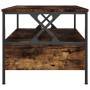 Mesa de centro madera de ingeniería roble ahumado 100x51x45 cm de , Mesas de centro - Ref: Foro24-835301, Precio: 93,64 €, De...