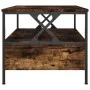Smoked oak engineered wood coffee table 100x51x45 cm by , Coffee table - Ref: Foro24-835301, Price: 95,05 €, Discount: %