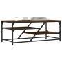 Mesa de centro madera contrachapada roble marrón 100x49x40 cm de , Mesas de centro - Ref: Foro24-835348, Precio: 42,37 €, Des...