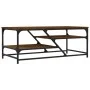 Couchtisch aus braunem Eichensperrholz, 100 x 49 x 40 cm von , Couchtisch - Ref: Foro24-835348, Preis: 42,37 €, Rabatt: %