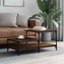 Couchtisch aus braunem Eichensperrholz, 100 x 50,5 x 45 cm von , Couchtisch - Ref: Foro24-835383, Preis: 39,64 €, Rabatt: %