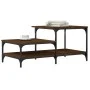 Couchtisch aus braunem Eichensperrholz, 100 x 50,5 x 45 cm von , Couchtisch - Ref: Foro24-835383, Preis: 39,64 €, Rabatt: %