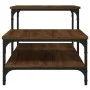 Couchtisch aus braunem Eichensperrholz, 100 x 50,5 x 45 cm von , Couchtisch - Ref: Foro24-835383, Preis: 39,64 €, Rabatt: %