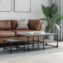 Stackable coffee tables 2 pieces Sonoma gray engineered wood by , Coffee table - Ref: Foro24-835397, Price: 49,56 €, Discount: %