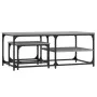 Stackable coffee tables 2 pieces Sonoma gray engineered wood by , Coffee table - Ref: Foro24-835397, Price: 49,56 €, Discount: %