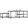 Stapelbare Couchtische 2 Stück Sonoma graues Holzwerkstoff von , Couchtisch - Ref: Foro24-835397, Preis: 49,73 €, Rabatt: %