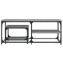 Mesas de centro apilables 2 pzas madera ingeniería gris Sonoma de , Mesas de centro - Ref: Foro24-835397, Precio: 49,30 €, De...