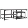 Stapelbare Couchtische 2 Stück Sonoma graues Holzwerkstoff von , Couchtisch - Ref: Foro24-835397, Preis: 49,73 €, Rabatt: %