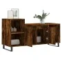 TV-Möbel Sperrholz Räuchereiche 100x35x55 cm von , TV-Möbel - Ref: Foro24-831329, Preis: 65,34 €, Rabatt: %
