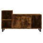 Mueble para TV madera contrachapada roble ahumado 100x35x55 cm de , Muebles TV - Ref: Foro24-831329, Precio: 66,08 €, Descuen...