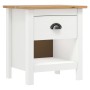 Mesitas de noche 2 uds Hill madera maciza de pino 46x35x49,5 cm de vidaXL, Mesitas de noche - Ref: Foro24-288970, Precio: 84,...