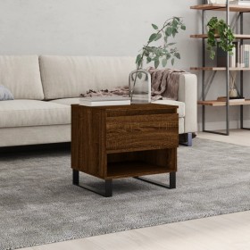 Couchtisch aus Holzwerkstoff braune Eiche 50x46x50 cm von , Couchtisch - Ref: Foro24-830938, Preis: 41,95 €, Rabatt: %