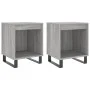Nachttisch 2 Stk. Holzwerkstoff Sonoma grau 40x35x50 cm von , Nachttische - Ref: Foro24-830745, Preis: 48,36 €, Rabatt: %