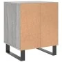 Nachttisch 2 Stk. Holzwerkstoff Sonoma grau 40x35x50 cm von , Nachttische - Ref: Foro24-830745, Preis: 48,36 €, Rabatt: %