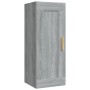 Engineered wood Sonoma gray wall cabinet 35x34x90 cm by , Shelves and shelves - Ref: Foro24-817451, Price: 44,15 €, Discount: %