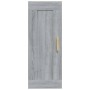 Engineered wood Sonoma gray wall cabinet 35x34x90 cm by , Shelves and shelves - Ref: Foro24-817451, Price: 44,15 €, Discount: %