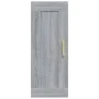Engineered wood Sonoma gray wall cabinet 35x34x90 cm by , Shelves and shelves - Ref: Foro24-817451, Price: 43,68 €, Discount: %