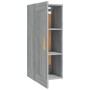 Engineered wood Sonoma gray wall cabinet 35x34x90 cm by , Shelves and shelves - Ref: Foro24-817451, Price: 44,15 €, Discount: %