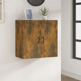 Wandschrank Sperrholz geräucherte Eiche 60x31x60 cm von , Schließfächer und Lagerschränke - Ref: Foro24-817594, Preis: 55,35 ...