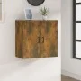 Smoked oak plywood wall cabinet 60x31x60 cm by , Lockers and storage cabinets - Ref: Foro24-817594, Price: 55,35 €, Discount: %
