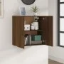 Brown oak plywood wall cabinet 60x31x60 cm by , Lockers and storage cabinets - Ref: Foro24-817596, Price: 59,79 €, Discount: %