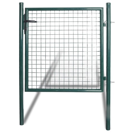 Zauntor aus pulverbeschichtetem Stahl von vidaXL, Gartentore - Ref: Foro24-142030, Preis: 158,17 €, Rabatt: %