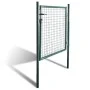 Puerta de valla de acero con recubrimiento en polvo de vidaXL, Puertas de jardín - Ref: Foro24-142030, Precio: 158,17 €, Desc...