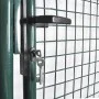 Puerta de valla de acero con recubrimiento en polvo de vidaXL, Puertas de jardín - Ref: Foro24-142030, Precio: 158,17 €, Desc...