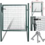Zauntor aus pulverbeschichtetem Stahl von vidaXL, Gartentore - Ref: Foro24-142030, Preis: 158,17 €, Rabatt: %