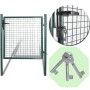Zauntor aus pulverbeschichtetem Stahl von vidaXL, Gartentore - Ref: Foro24-142030, Preis: 158,17 €, Rabatt: %