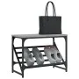 Sonoma grauer Schuhschrank aus Holzwerkstoff 60x30x45 cm von , Schuhregale und Schuhorganisatoren - Ref: Foro24-833416, Preis...