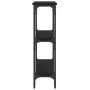 Black engineered wood console table 100x22.5x75 cm by , Side tables - Ref: Foro24-834025, Price: 45,92 €, Discount: %