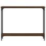Konsolentisch aus brauner Eiche 100x22,5x75 cm von , Seitentische - Ref: Foro24-834019, Preis: 42,96 €, Rabatt: %