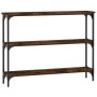 Konsolentisch Holzwerkstoff Eiche geräuchert 100x22,5x75 cm von , Seitentische - Ref: Foro24-834027, Preis: 45,41 €, Rabatt: %