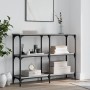 Mesa consola madera de ingeniería gris Sonoma 100x29x75 cm de , Mesas auxiliares - Ref: Foro24-834103, Precio: 53,81 €, Descu...