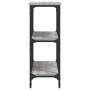 Sonoma Konsolentisch aus grauem Holzwerkstoff 100x29x75 cm von , Seitentische - Ref: Foro24-834103, Preis: 53,81 €, Rabatt: %