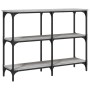Mesa consola madera de ingeniería gris Sonoma 100x29x75 cm de , Mesas auxiliares - Ref: Foro24-834103, Precio: 53,81 €, Descu...