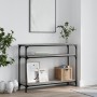 Sonoma Konsolentisch aus grauem Holzwerkstoff 100x29x75 cm von , Seitentische - Ref: Foro24-834038, Preis: 53,35 €, Rabatt: %